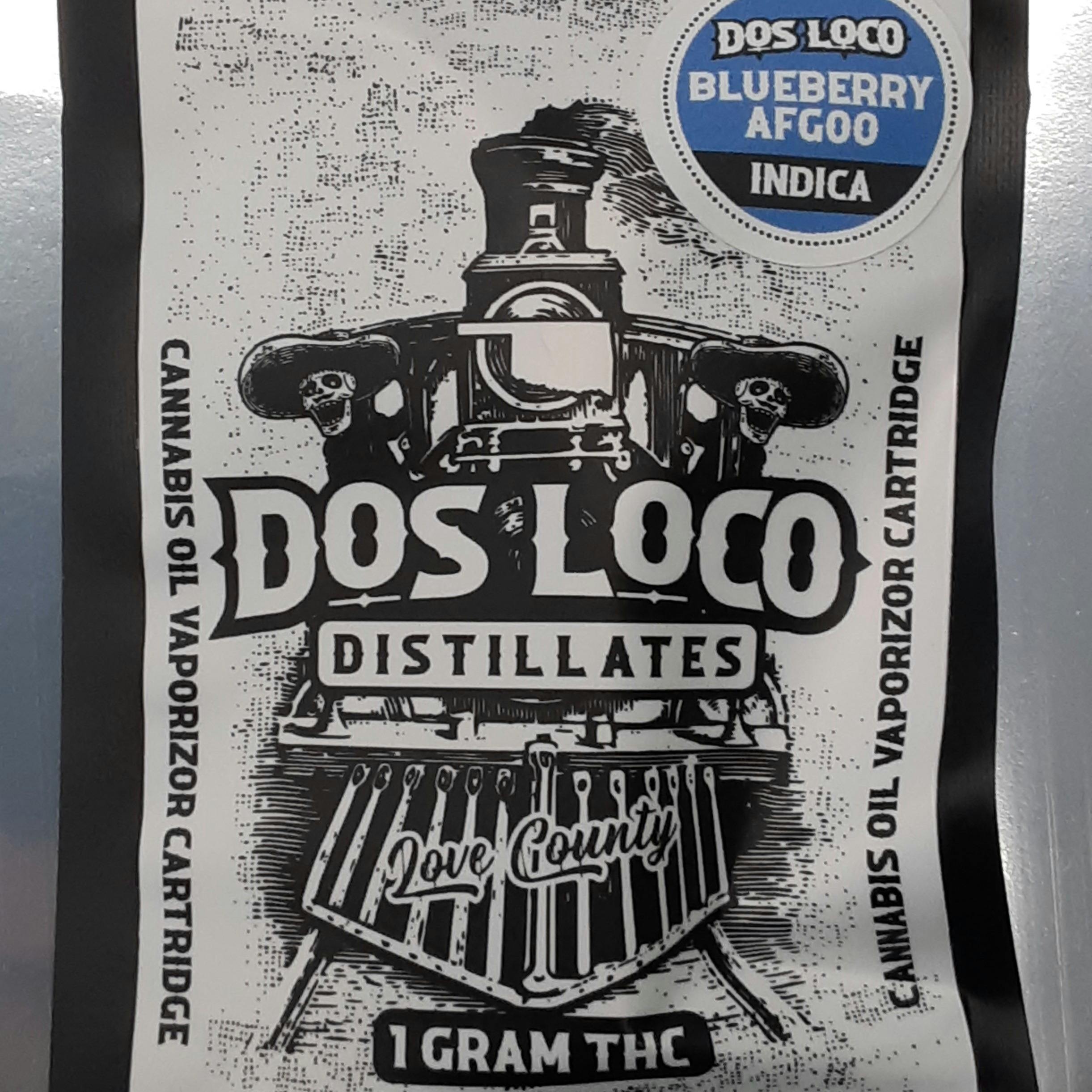 Dos Loco/Blueberry Afgoo/Indica